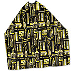 Photo of Black Vintage Cape for Barbers from Modern Process Company