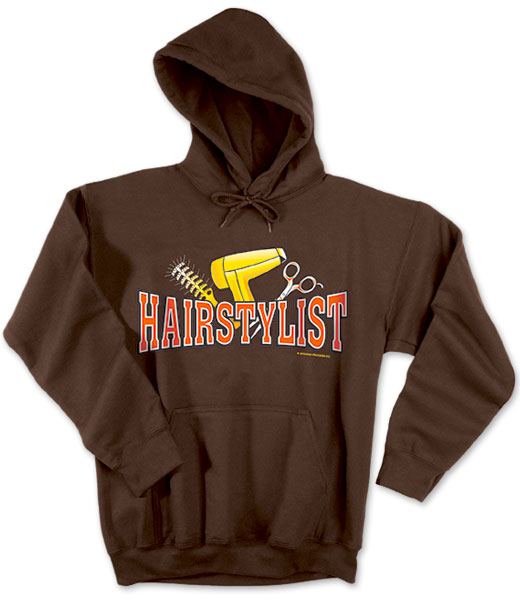 Photo of Hooded Sweatshirt for Hairstylists.