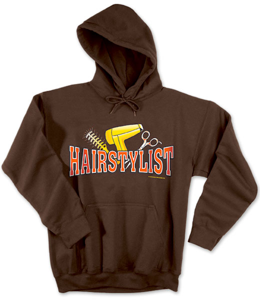 Photo of Hooded Sweatshirt for Hairstylists.
