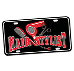 Photo of License Plate for Hairstylists from Modern Process Company