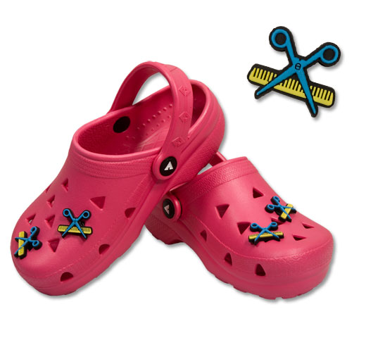 Photo of Croc Charms for Hairstylists.