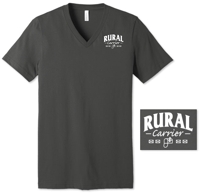 Photo of V-Neck Tee for Postal Workers and Rural Letter Carriers from Modern Process Company.