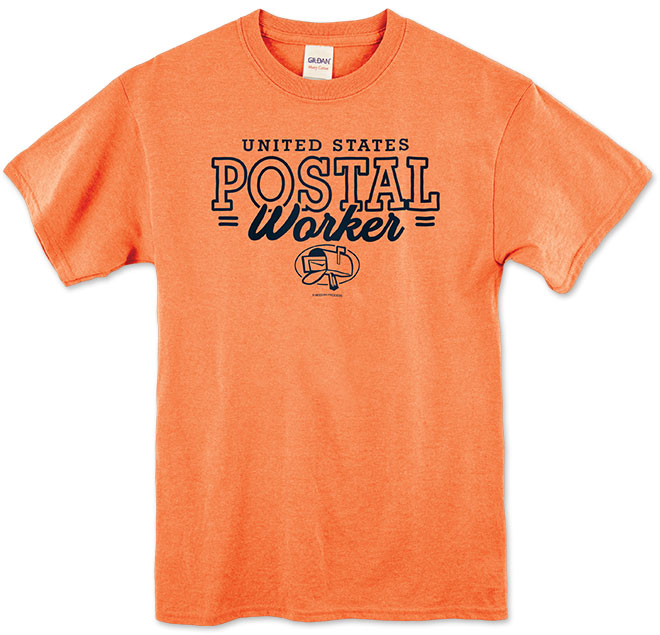Photo of T-Shirt for Postal Workers and Rural Letter Carriers from Modern Process Company.