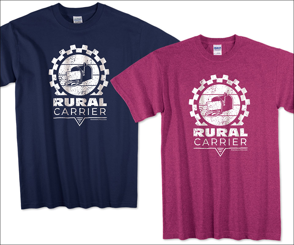 Photo of T-Shirts for Postal Workers and Rural Letter Carriers.