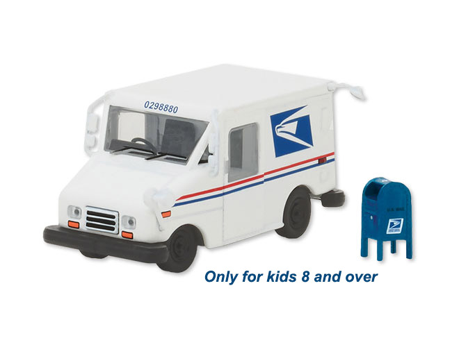 Photo of Toy LLV for Postal Workers and Rural Letter Carriers from Modern Process Company.