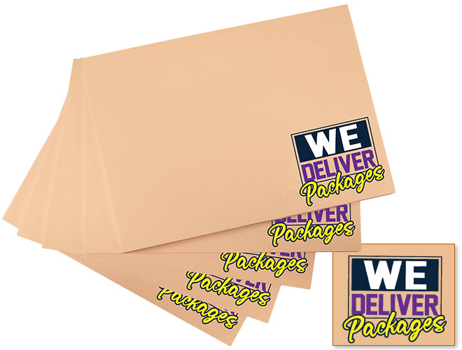 Photo of Sticky Notes for Postal Workers and Rural Letter Carriers from Modern Process Company.