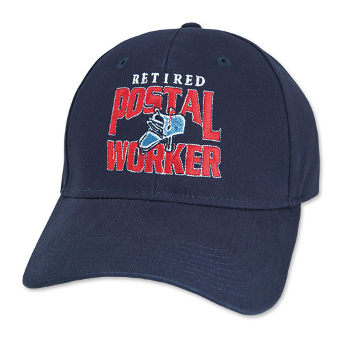 Photo of Retirement Cap for Postal Workers and Rural Letter Carriers from Modern Process Company.