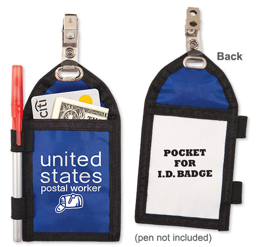 Photo of Clip-On Badge Keeper for Postal Workers and Rural Letter Carriers from Modern Process Company.