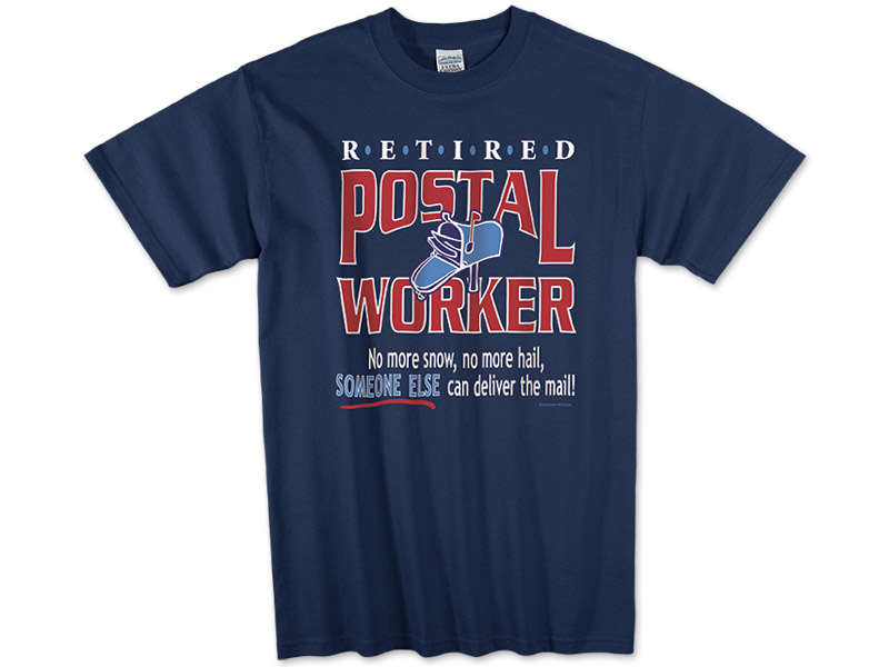 Photo of T-Shirt for Postal Workers and Rural Letter Carriers.