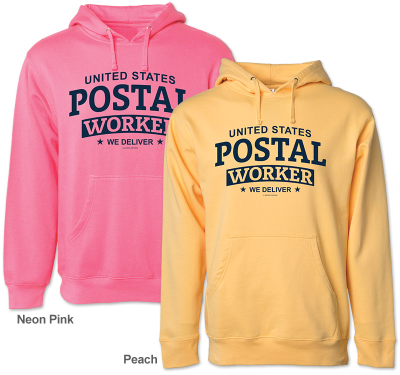 Photo of Hoodie Sweatshirts for Postal Workers and Rural Letter Carriers.