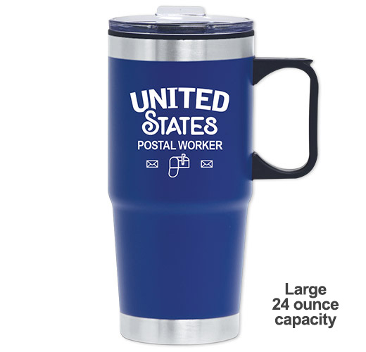 Photo of Travel Mug for Postal Workers and Rural Letter Carriers.