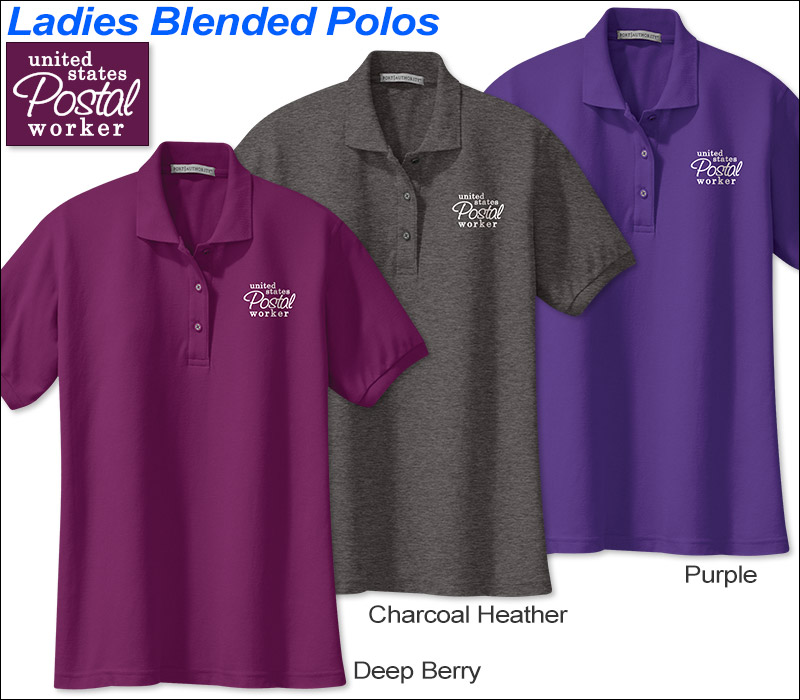 Photo of Ladies Blended Polos for Postal Workers and Rural Letter Carriers.