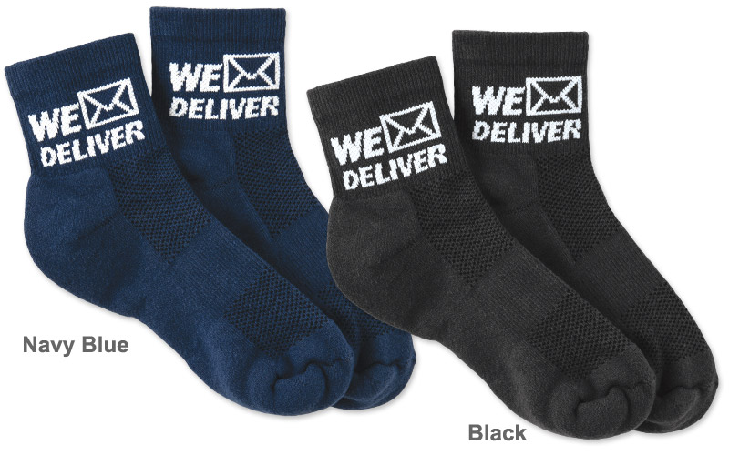 Photo of Quarter Socks for Postal Workers and Rural Letter Carriers.