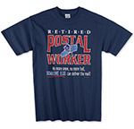 Photo of Postal Retirement T-Shirt from Modern Process Company