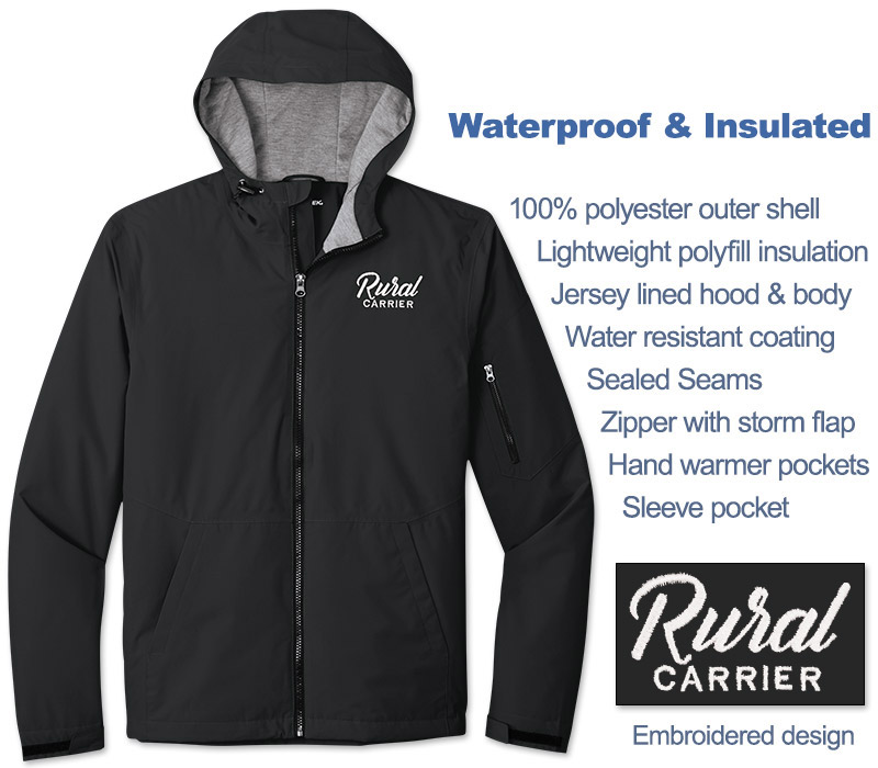 Photo of Starfire Jacket for Rural Mail Carriers.