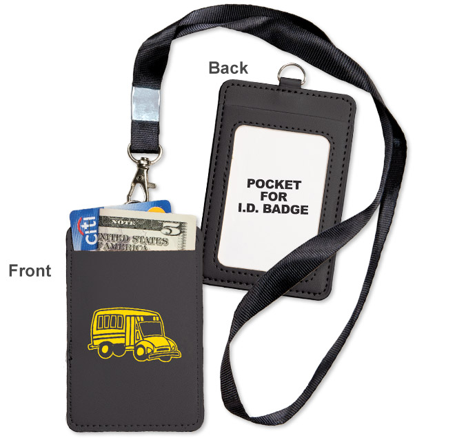 Photo of ID Holder for School Transportation from Modern Process Company.