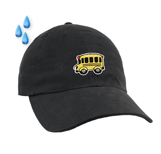 Photo of Rain Cap for School Bus Drivers and School Transportation Workers.