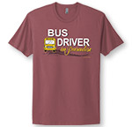 Photo of Paradise T-Shirt for School Bus Drivers from Modern Process Company