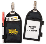 Photo of Clip-On Badge Keeper for School Bus Drivers from Modern Process Company