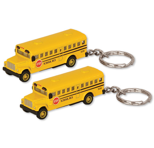 Photo of Key Chains for School Bus Drivers and School Transportation Workers.