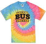 Photo of Tie-Dyed Tee for School Bus Drivers from Modern Process Company
