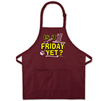 Photo of Maroon Apron from Modern Process Company