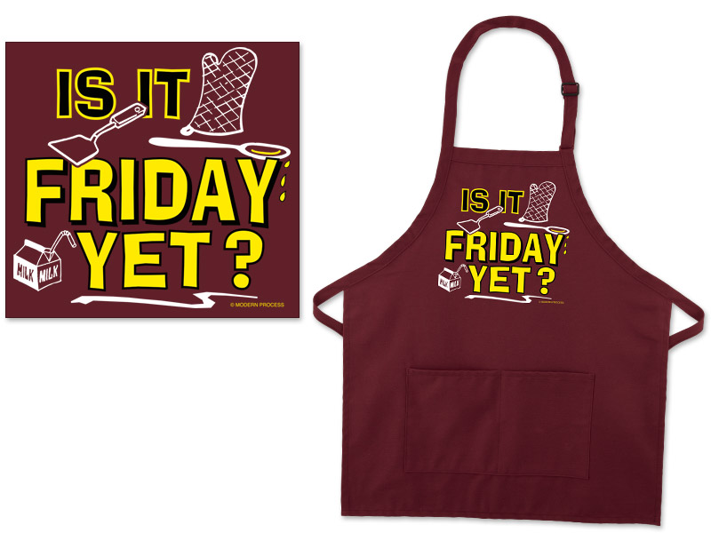 Photo of Apron for School Cafeteria Staff.