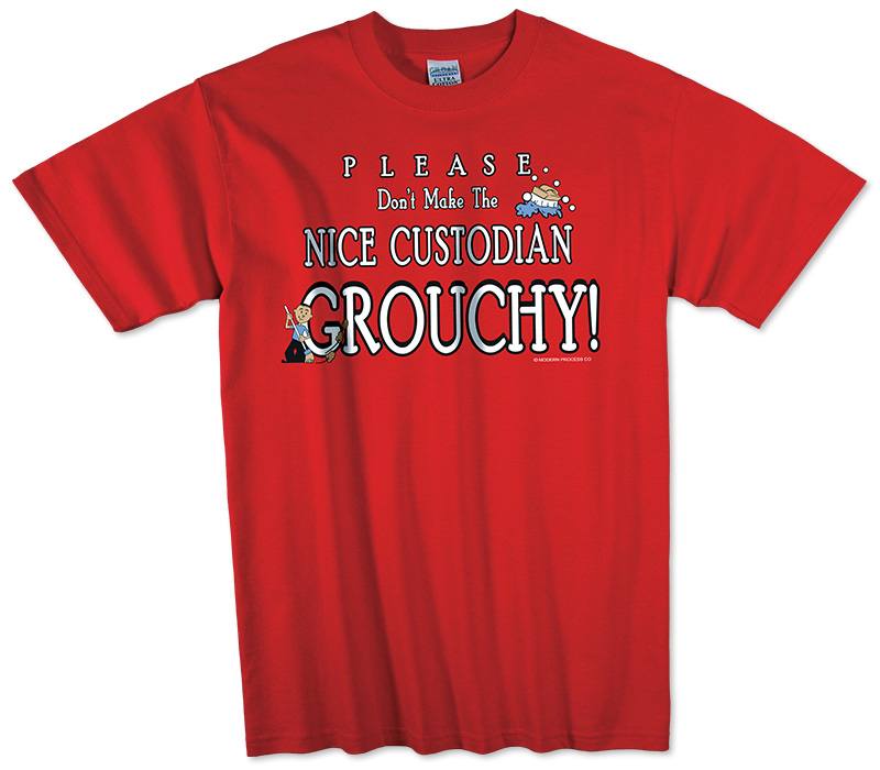 Photo of T-Shirt for School Custodians.