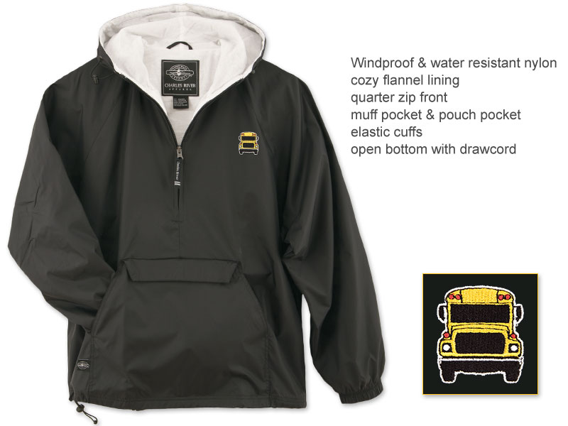 Photo of Pullover Jacket for School Bus Drivers and School Transportation Professionals.