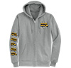 Photo of Ox Gray Zip Hoodie for School Bus Drivers from Modern Process Company
